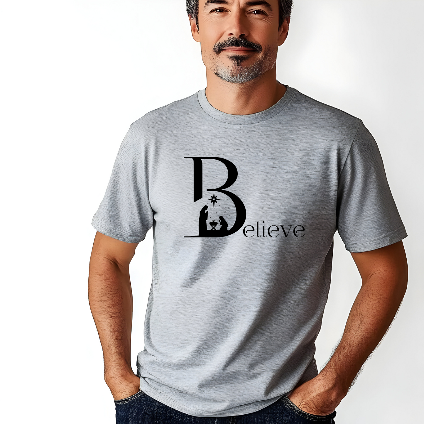 Believe Holiday T-Shirt – The Heart of Christmas Stollen Moments