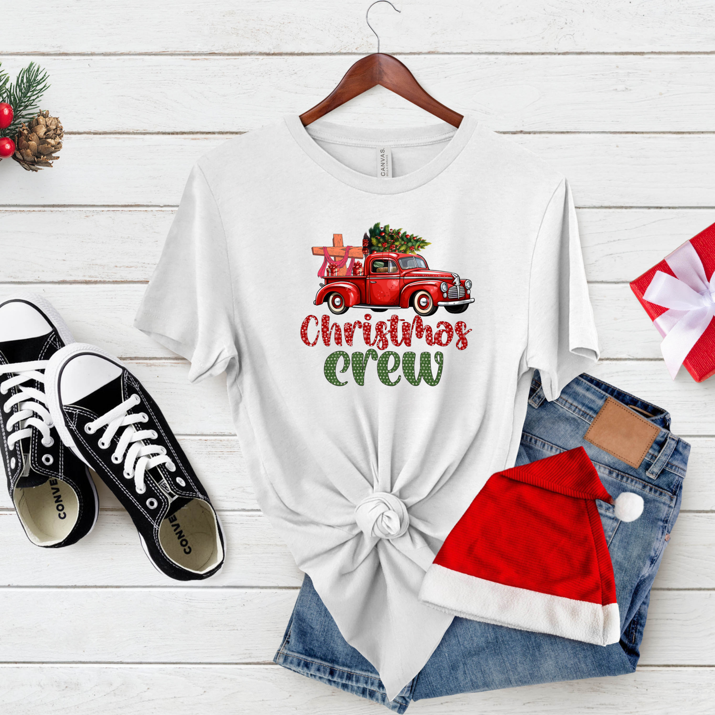 Cozy Vintage Christmas Crew Shirt Stollen Moments