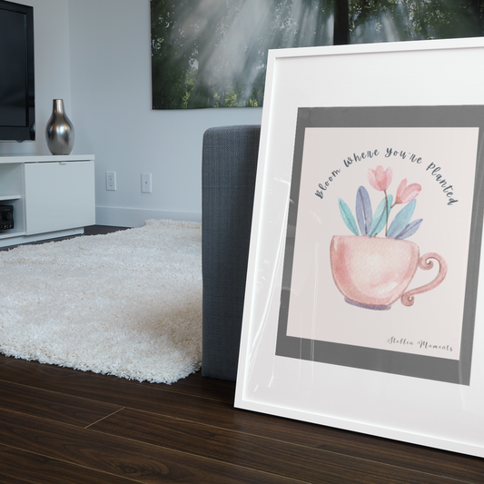 Enhance Your Home Decor with Elegant Floral Watercolor Prints
