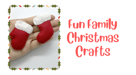 Crafting Christmas Magic: Felt Ornaments and More for Family Fun