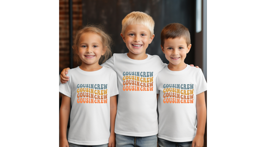 Cousin Crew Graphic T-Shirts: Turning Ordinary Moments into Extraordinary Memories