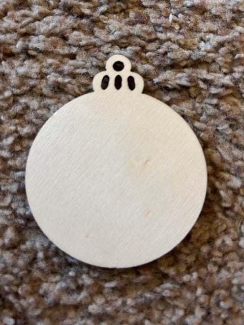 Blank Wooden Christmas Ornament - Pack of 10 Stollen Moments