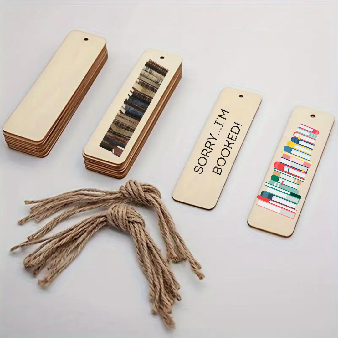 DIY Wooden Bookmark Kit – Craft Your Own Story Marker Stollen Moments